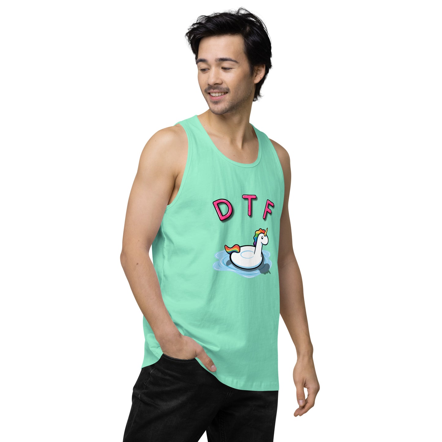 Down To Float Tank Top