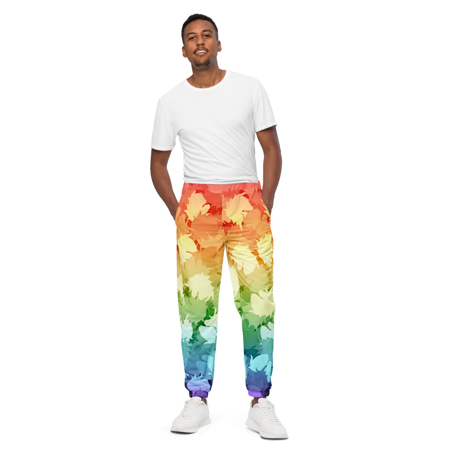 Rainbow Unicorn Camo Unisex Track Pants