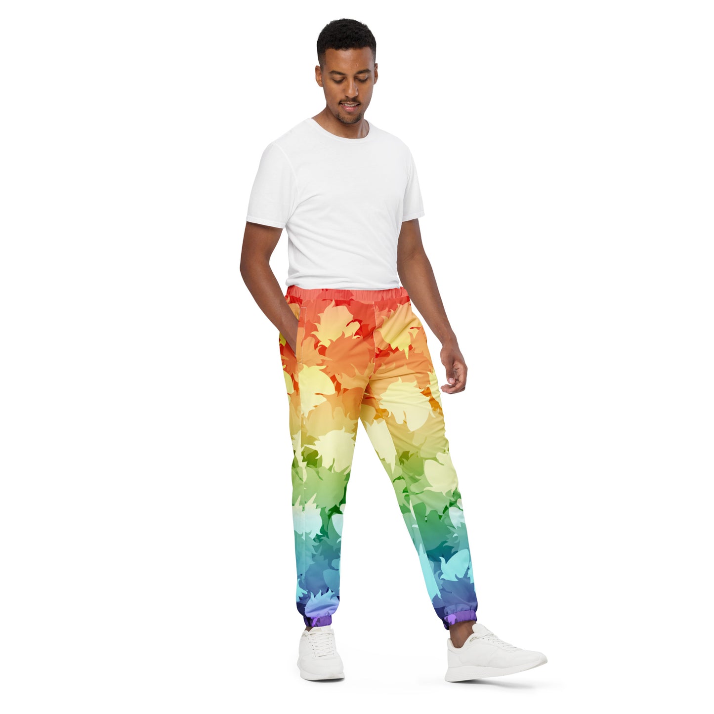 Rainbow Unicorn Camo Unisex Track Pants